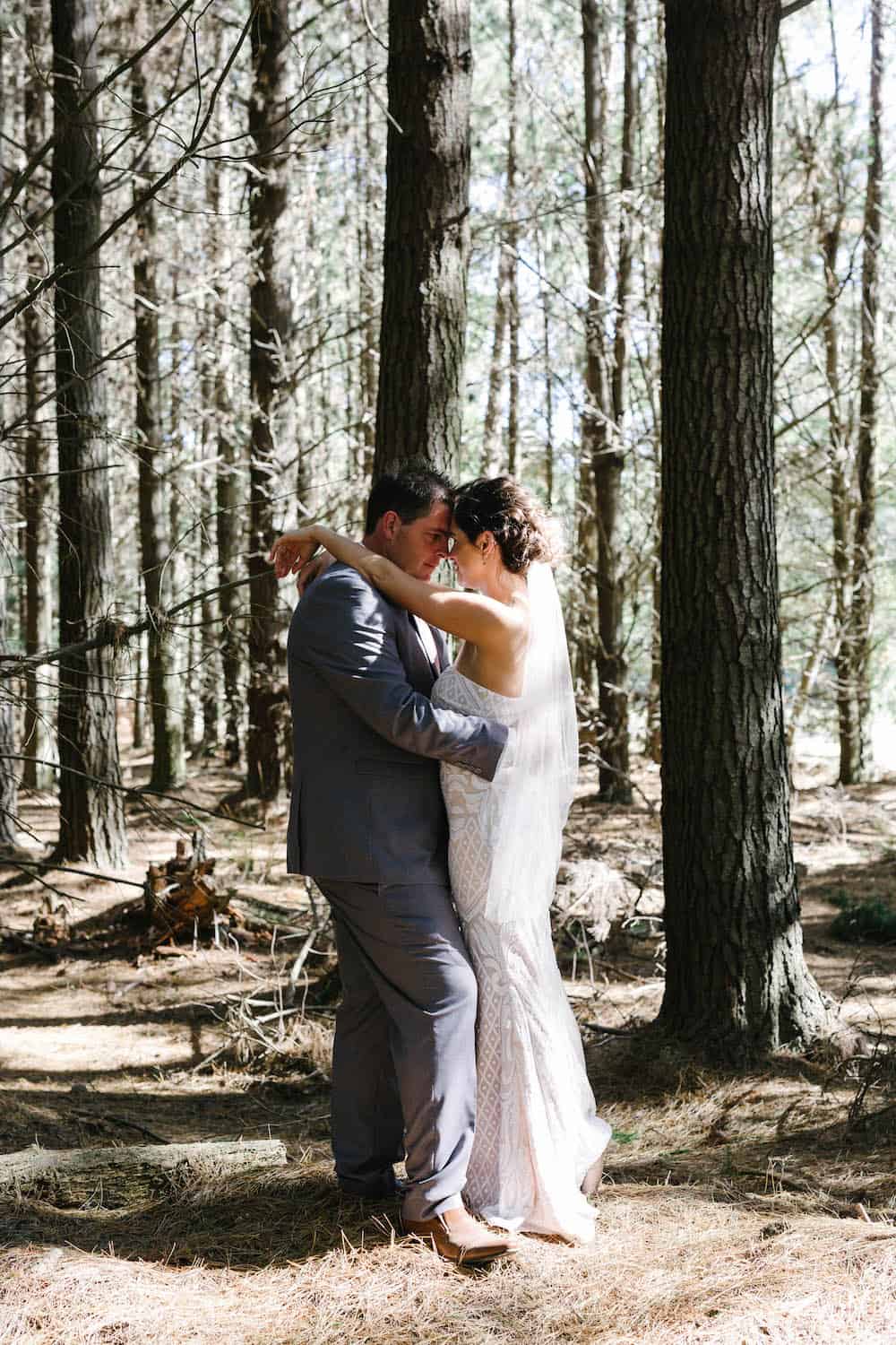 Forest Wedding Ideas Simple Country Wedding in Wynyard Tasmania Dayna and Stu Wedding Madeleine Chiller Photography 33