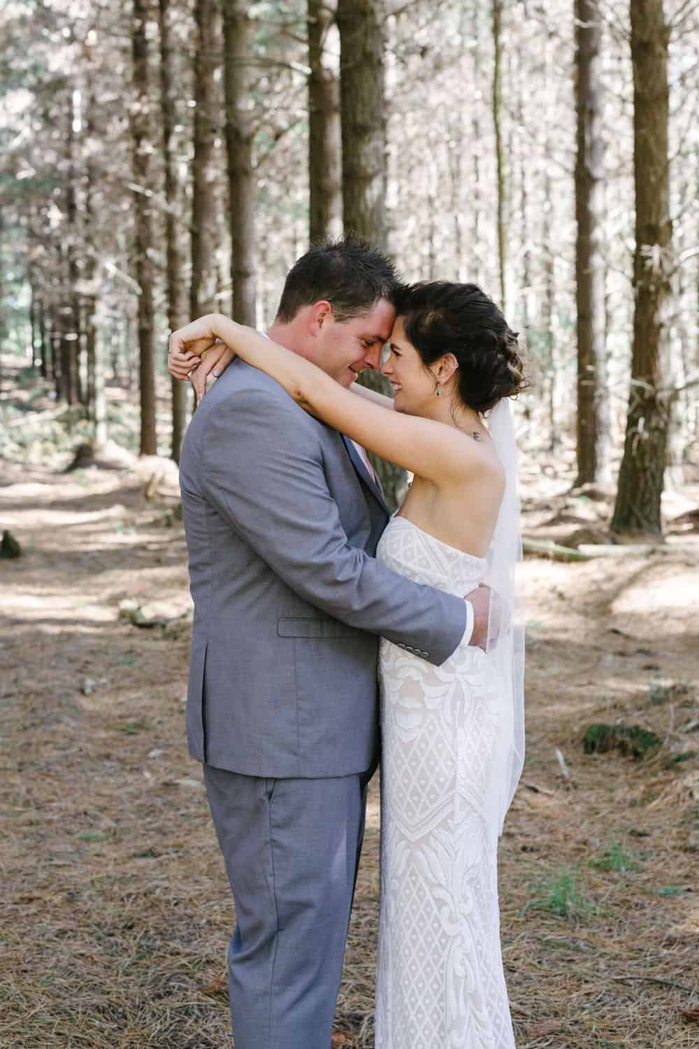 Forest Wedding Ideas Simple Country Wedding in Wynyard Tasmania Dayna and Stu Wedding Madeleine Chiller Photography 38