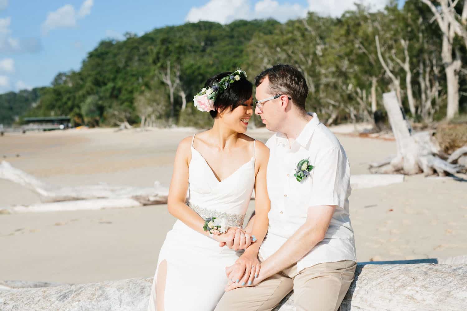 Fraser Island Kingfisher Bay Resort QLD Weddings Phoebe and Sandys Beach Wedding 7