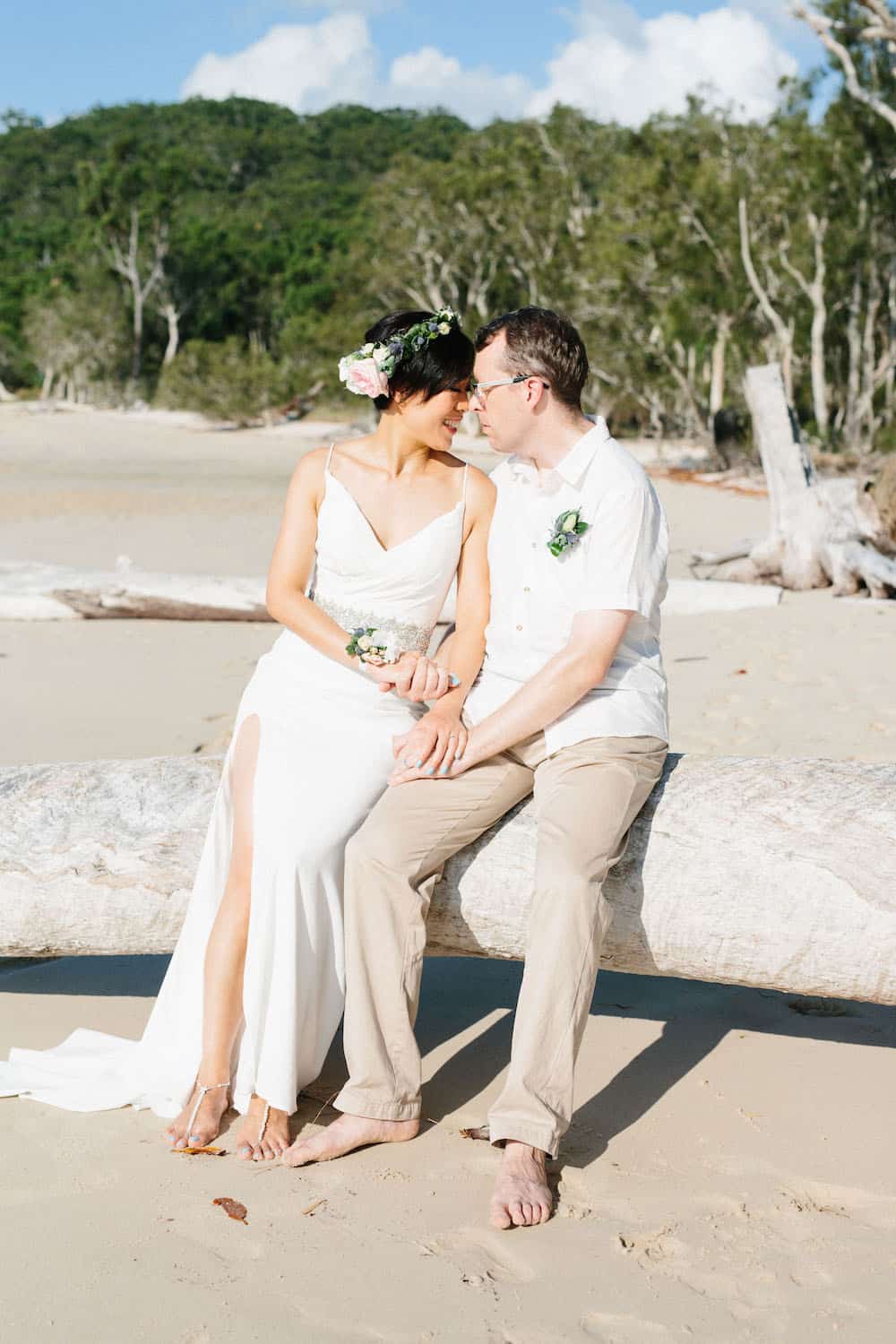 Fraser Island Kingfisher Bay Resort QLD Weddings Phoebe and Sandys Beach Wedding 8