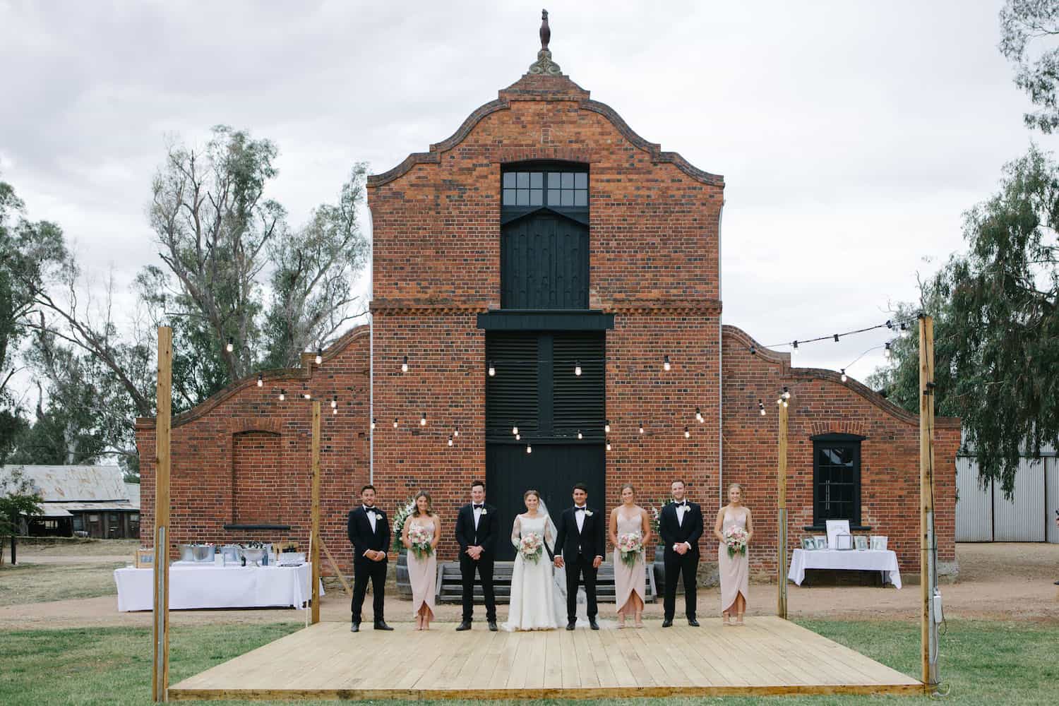 Barn Weddings Melbourne Killeen Station Mia and Brents Rustic Wedding Madeleine Chiller Photography 9
