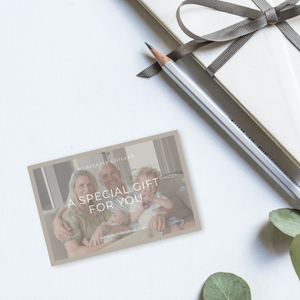 Family Photography Session Gift Vouchers Madeleine Chiller Photographer