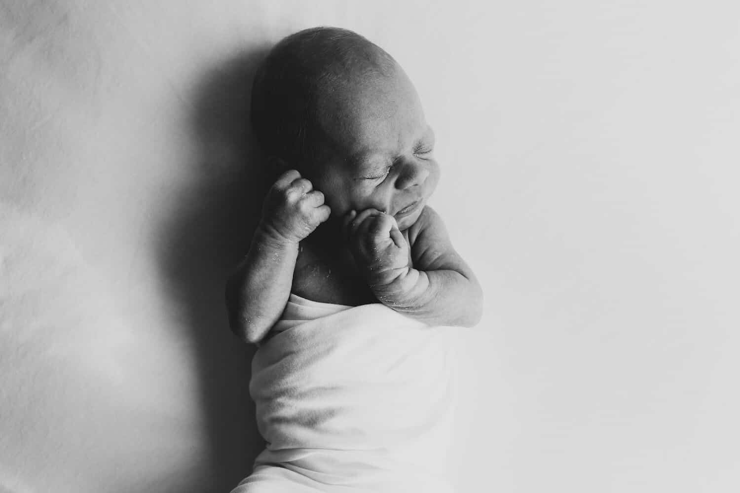 Black and White Newborn Photography Melbourne Newborn Baby Photoshoot Near Me Madeleine Chiller Photography 3