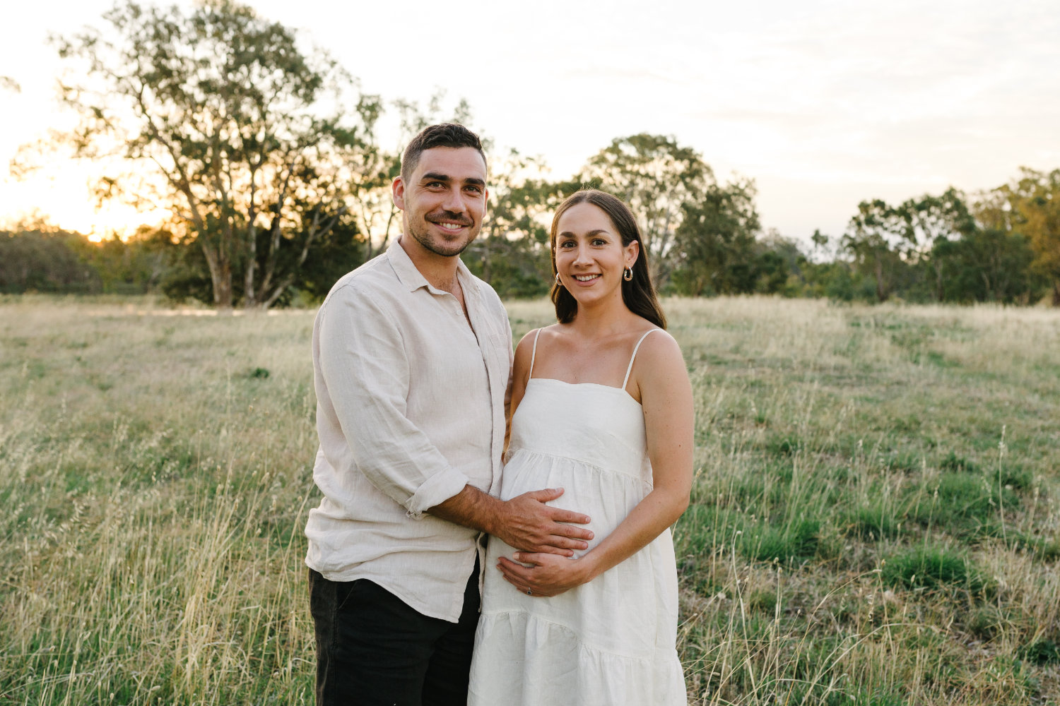 Essendon Outdoor Maternity Photoshoot Melbourne Ascot Vale Madeleine Chiller Photography Yvette and Mark 3